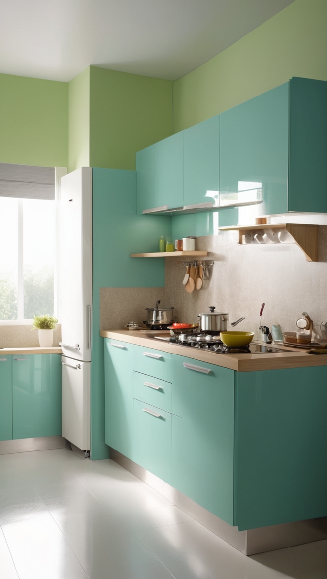 How can I choose the best modular kitchen design color combination? ?