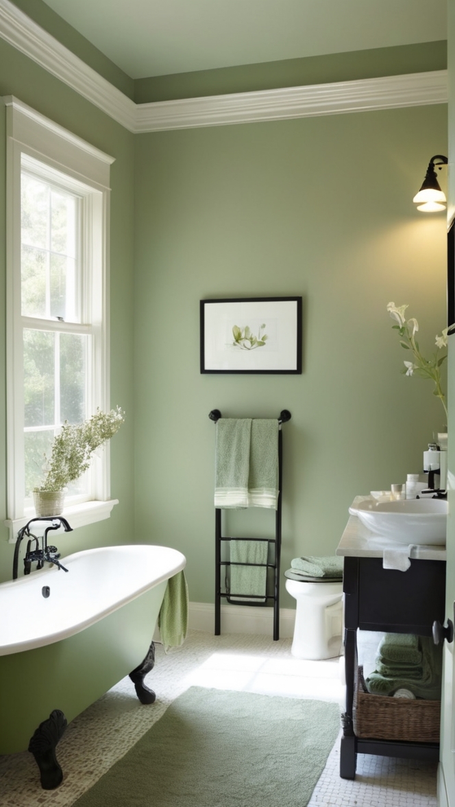 sage green bathroom vanity, sage green bathroom walls, sage green bathroom accessories, sage green bathroom tiles, sage green bathroom decor