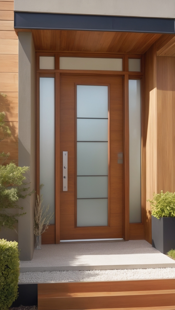 wooden front door, modern front door, entrance doors, exterior doors, wooden entry doors